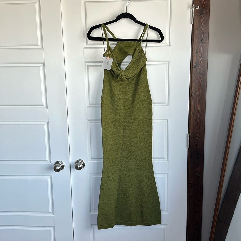 Brand new cut Gaia serita knit dress